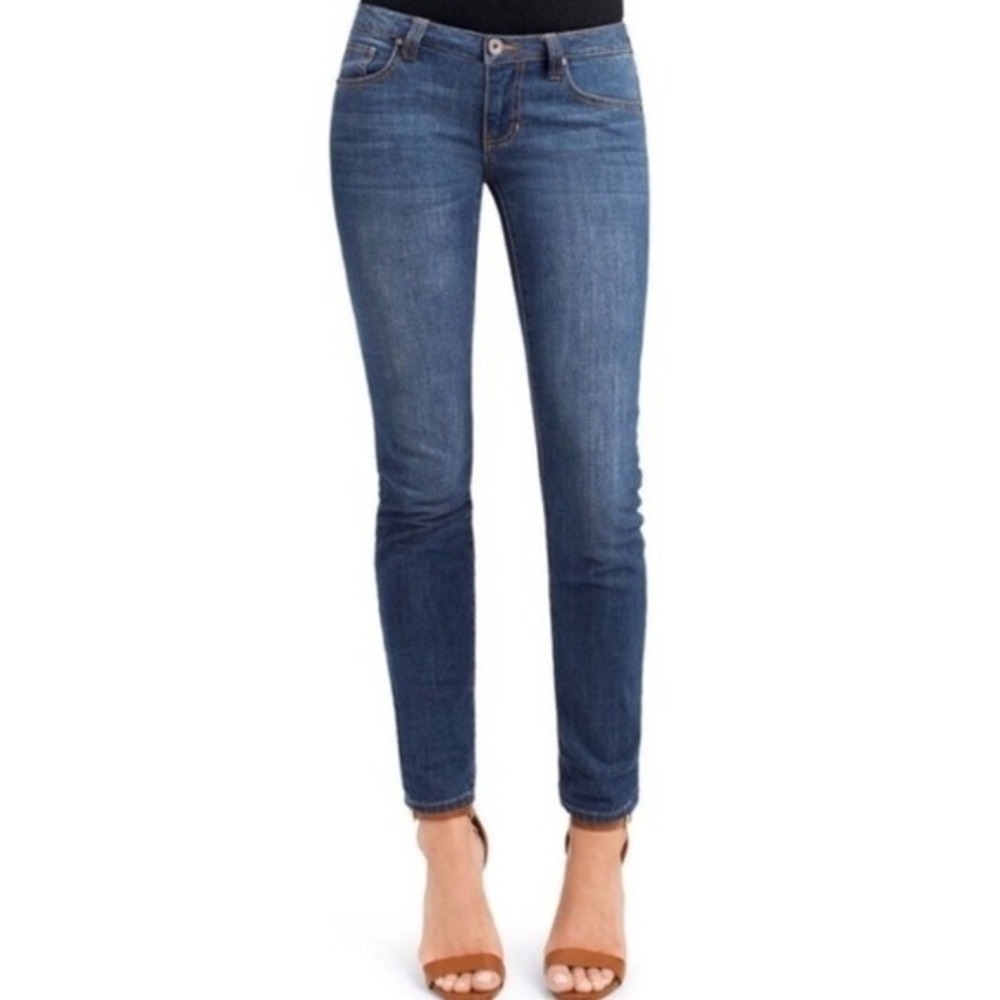 Cabi Jeans Ruby Slim Womens Size 2 Dark Wash Skinny Denim Blue Style 750